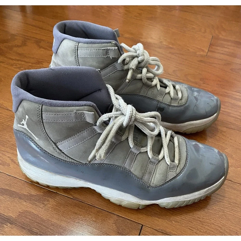 Size 11.5 - Jordan 11 Retro High Cool Grey 2021 - *Damaged No Box*